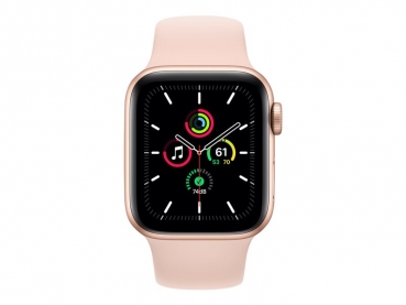 MultiWare TN - Apple Watch SE 40mm Gold, Sportband Pink Sand